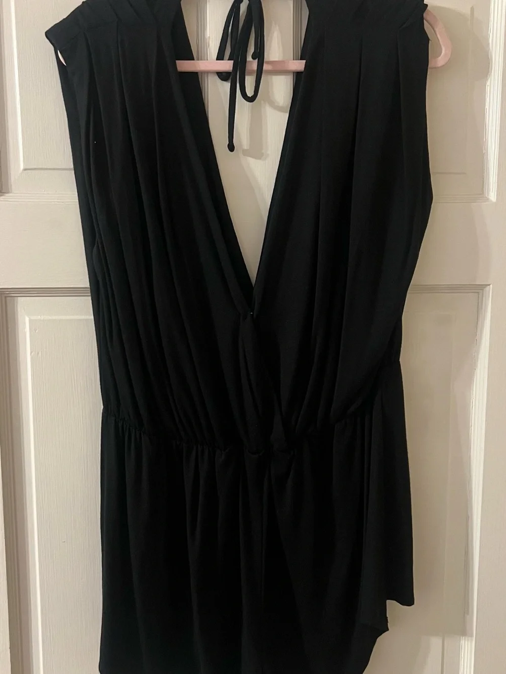 NBD Deep V Jersey Romper